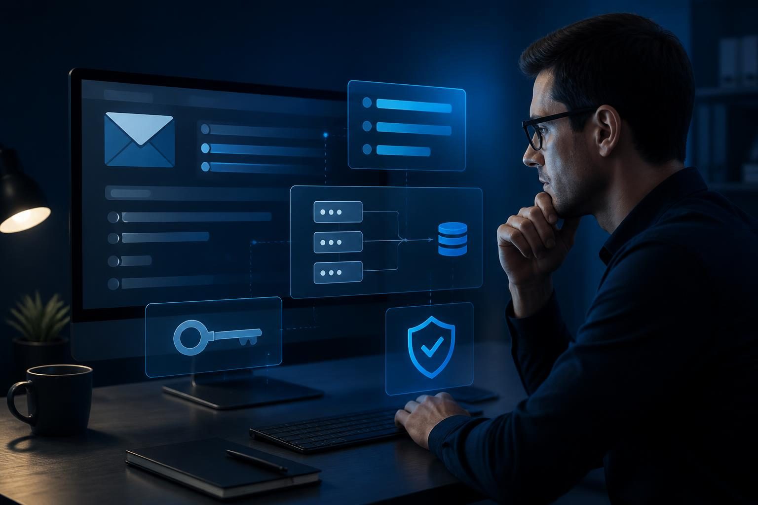 DKIM signature failed troubleshooting using email headers and DNS records