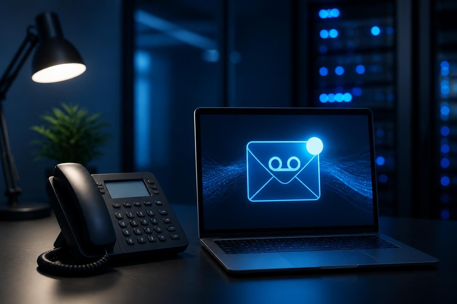 FreePBX voicemail to email configuration on a business phone system