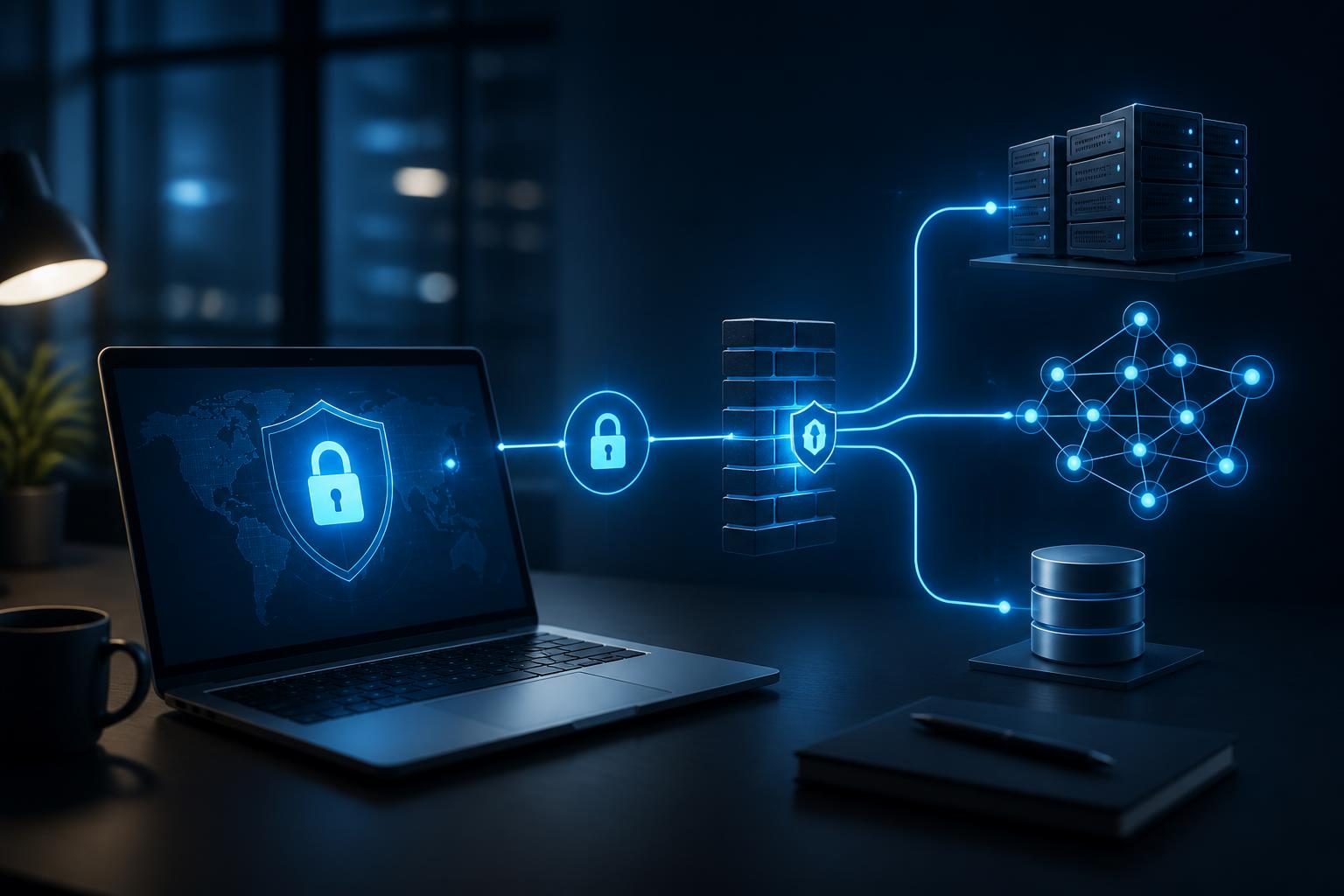 VPN connected but cannot access internal network troubleshooting diagram showing routes, firewall, and internal servers