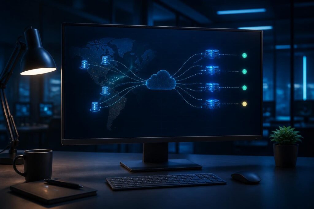 DNS monitoring for business services setup showing authoritative checks and resolution paths