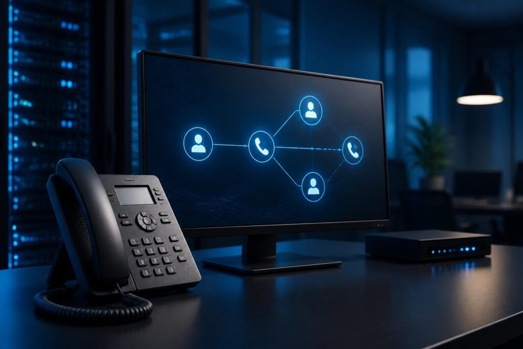 FreePBX call transfer not working troubleshooting on a small business VoIP phone system