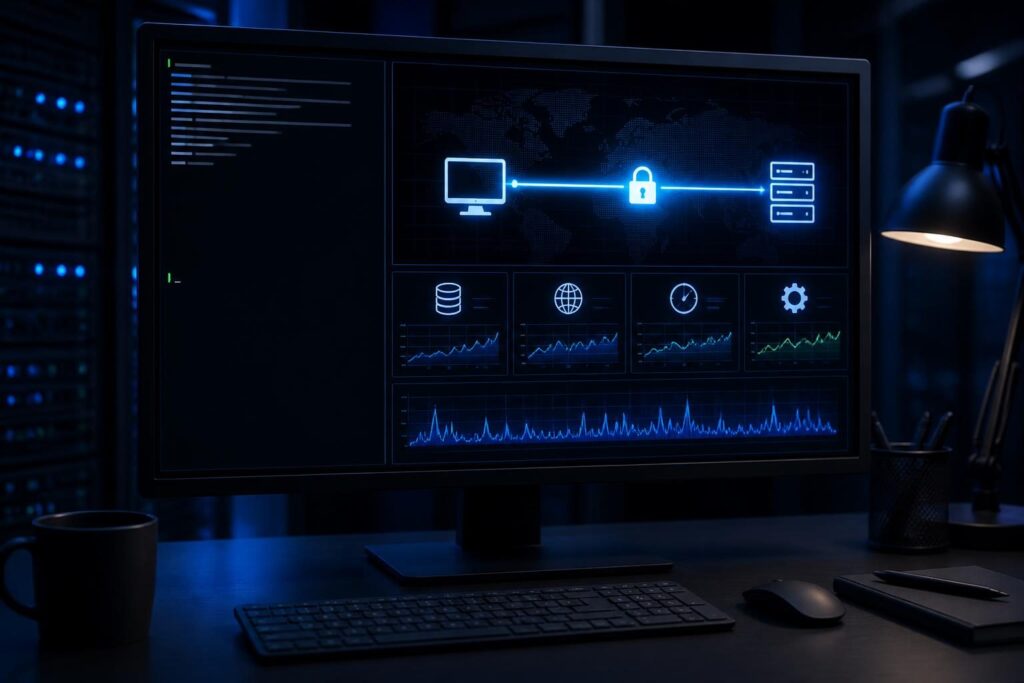 Linux SSH session hangs troubleshooting on a server terminal