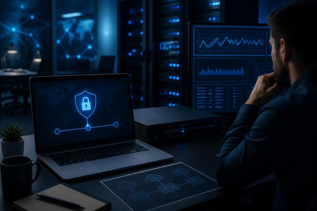 VPN disconnects immediately after authentication troubleshooting on a small business network